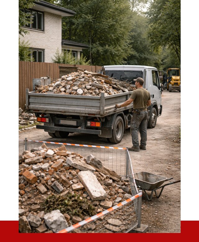 Вывоз строительного мусора с погрузкой в Армавире от 7598 р | ПРОНЕРУДРмв