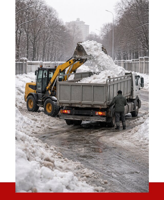 Вывоз снега с погрузкой в Армавире от 3546 р. ПРОНЕРУДРмв