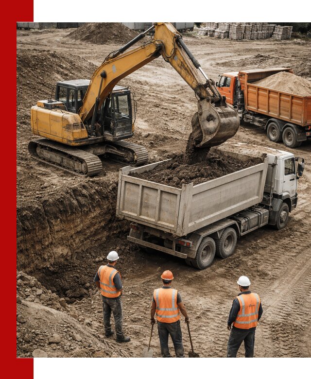 Разработка грунта для строительства и благоустройства в Армавире